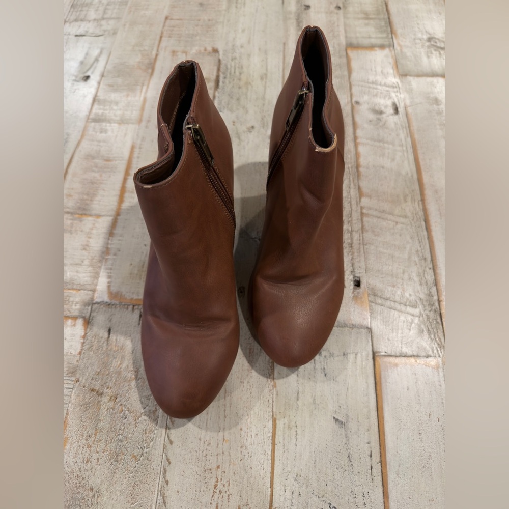 LOFT Chestnut Ankle Booties